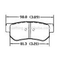 FDB4247 GDB3432 58302-38A10 58302-3KA51 D813 58302-17A00 for Kia brake pad